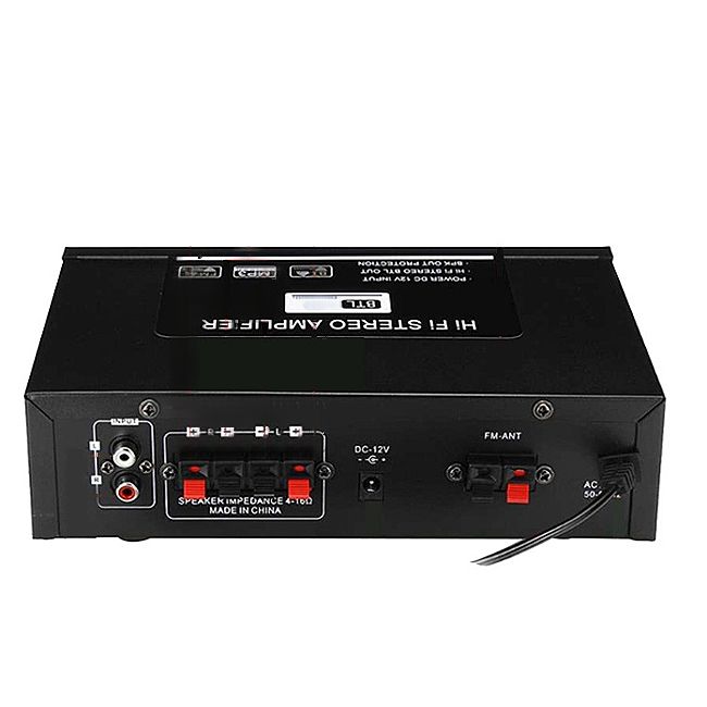 Amplificator Karaoke G919, BT, SD card, MP3, FM, 360W - Roveli.ro Amplificator Karaoke G919, BT, SD card, MP3, FM, 360W - Roveli.ro