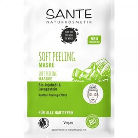 Masca de fata Soft Peeling cu ulei de Jojoba bio 2x4ml Sante - - Roveli