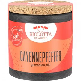 Ardei Cayenne bio macinat 43g BioLotta - - Roveli