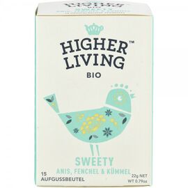 Ceai cu anason fenicul si chimen 21g Higher Living - - Roveli