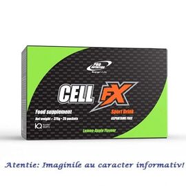 Cell FX cu Aroma de Lamaie - Mar 25 plicuri Pro Nutrition - - Roveli