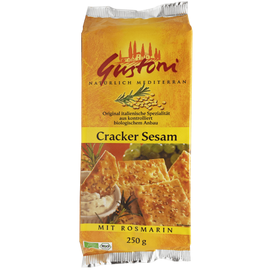 Biscuiti Crocanti cu Susan si Rosmarin 250g Gustoni - - Roveli