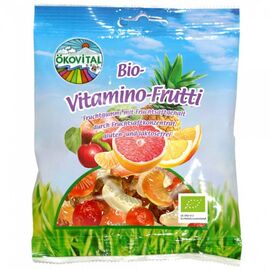 Jeleuri bio cu fructe si vitamine FARA GLUTEN SI LACTOZA 100g Okovital - - Roveli