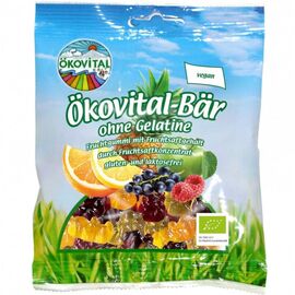 Jeleuri bio de fructe ursuleti FARA GELATINA 100g Okovital - - Roveli