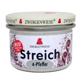 Pate vegetal BIO cu 4 tipuri de piper FARA GLUTEN 180g Zwergenwiese - - Roveli