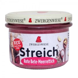 Pate vegetal cu sfecla rosie si hrean FARA GLUTEN 180g Zwergenwiese - - Roveli
