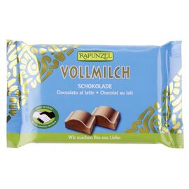 Ciocolata Bio Cristallino cu lapte integral HIH 100g Rapunzel - - Roveli