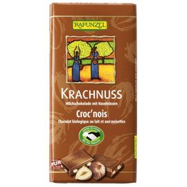 Ciocolata bio din lapte integral cu alune 100g Rapunzel - - Roveli