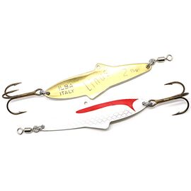 Lingurita Oscilanta Ilba Linus Nr.1 5.5cm/8gr Pearl/Red - - Roveli