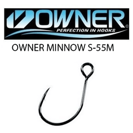 Carlige Owner Minnow S-55M nr.10-nr.4 - - Roveli
