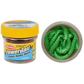 Berkley Power Honey Worms Garlic 2,5cm (55Buc/Borcan) - - Roveli