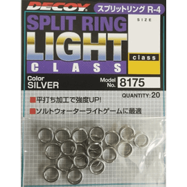 Inele despicate R-4 Light Class Silver - - Roveli