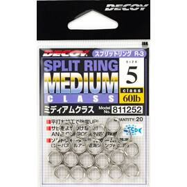 Inele despicate R-3 Medium Class Silver - - Roveli