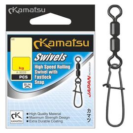 Agrafa cu vartej dublu Kamatsu K-3033 (5buc/plic) - - Roveli