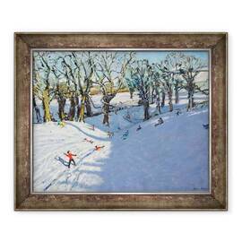 Tablou inramat - Andrew Macara - Iarna, Rowsley, Derbyshire - - Roveli