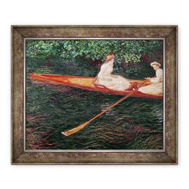 Tablou inramat - Claude Monet - Pistoale pe raul Epte - - Roveli