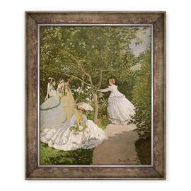 Tablou inramat - Claude Monet - Femei in Gradina - - Roveli