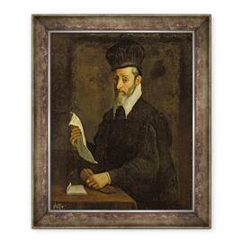Tablou inramat - Bartolomeo Passarotti - Portretul lui Torquato Tasso 1544-95 - - Roveli