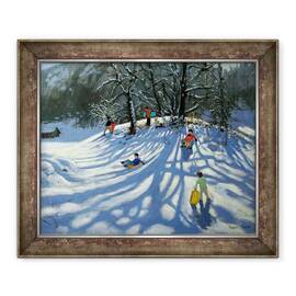 Tablou inramat - Andrew Macara - Distractie in zapada, Morzine - - Roveli