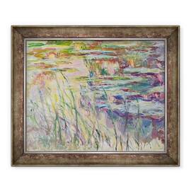 Tablou inramat - Claude Monet - Reflectii asupra apei - - Roveli