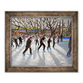 Tablou inramat - Andrew Macara - tara Minunilor de Iarna, Hyde Park, Londra,2015 - - Roveli