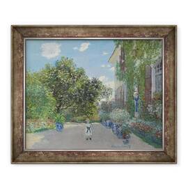 Tablou inramat - Claude Monet - Casa artistului de la Argenteuil - - Roveli