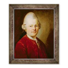 Tablou inramat - Anton Graff - Gotthold Ephraim Lessing - - Roveli