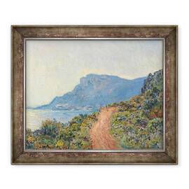 Tablou inramat - Claude Monet - La Corniche langa Monaco - - Roveli