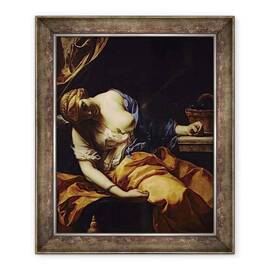 Tablou inramat - Antoine Rivalz - Moartea lui Cleopatra - - Roveli