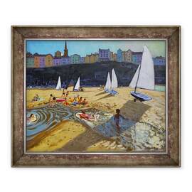Tablou inramat - Andrew Macara - Tenby Regatta - - Roveli