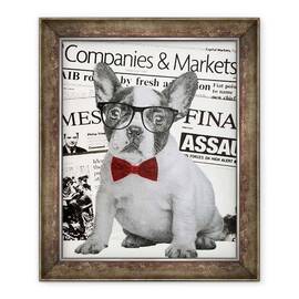Tablou inramat - Anne Storno - Wall street dog, 2015 - - Roveli