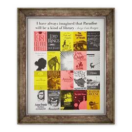 Tablou inramat - Anne Storno - Paradisul este o biblioteca, 2015 - - Roveli