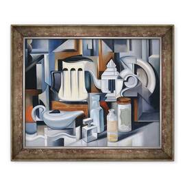 Tablou inramat - Catherine Abel - Natura statica cu ceainice - - Roveli