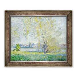 Tablou inramat - Claude Monet - Salcii la Vetheuil - - Roveli