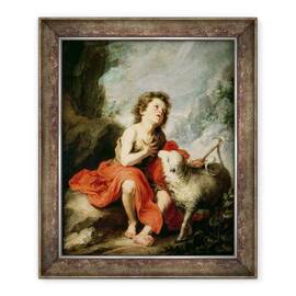 Tablou inramat - Bartolome Esteban Murillo - Sfantul Ioan Botezatorul ca un copil - - Roveli
