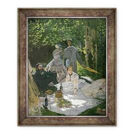 Tablou inramat - Claude Monet - Dejeuner sur lHerbe, Chailly - - Roveli