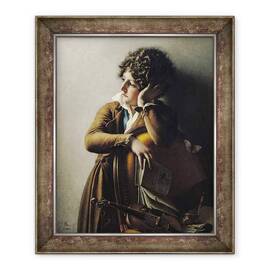 Tablou inramat - Anne Louis Girodet de Roucy-Trioson - Portret De Romainville-Trioson - - Roveli