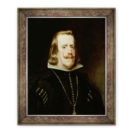 Tablou inramat - Diego Rodriguez de Silva y Velazquez - Filip al IV-lea 1605-65 al Spaniei - - Roveli