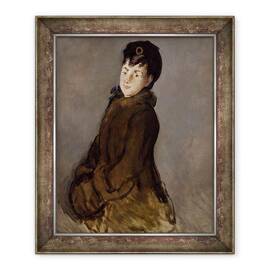Tablou inramat - Edouard Manet - Portret De Isabelle Lemonnier Cu O Muff - - Roveli