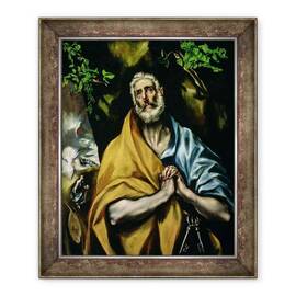 Tablou inramat - El Greco - Lacrimile Sfantului Petru - - Roveli