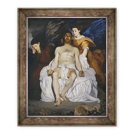 Tablou inramat - Edouard Manet - Cristosul mort cu ingeri - - Roveli