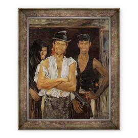 Tablou inramat - Ernst Josephson - Smiths spanioli - - Roveli