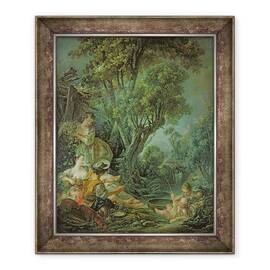 Tablou inramat - Francois Boucher - Pescarul - - Roveli