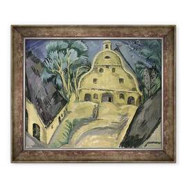 Tablou inramat - Ernst Ludwig Kirchner - Ferma Staberhof pe Fehmarn I - - Roveli