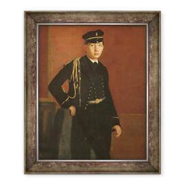 Tablou inramat - Edgar Degas - Achille De Gas in uniforma unui cadet - - Roveli