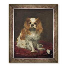 Tablou inramat - Edouard Manet - Un rege Charles Spaniel - - Roveli