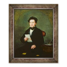 Tablou inramat - Francisco Jose de Goya y Lucientes - Juan Bautista de Muguiro 1786-1856 1827 - - Roveli