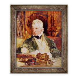 Tablou inramat - Edwin Landseer - Portret De Sir Walter Scott - - Roveli