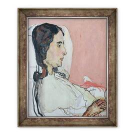 Tablou inramat - Ferdinand Hodler - Madame Valentine Gode Darel, Ill - - Roveli