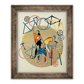 Tablou inramat - Eliza Southwood - Magazin de biciclete - - Roveli